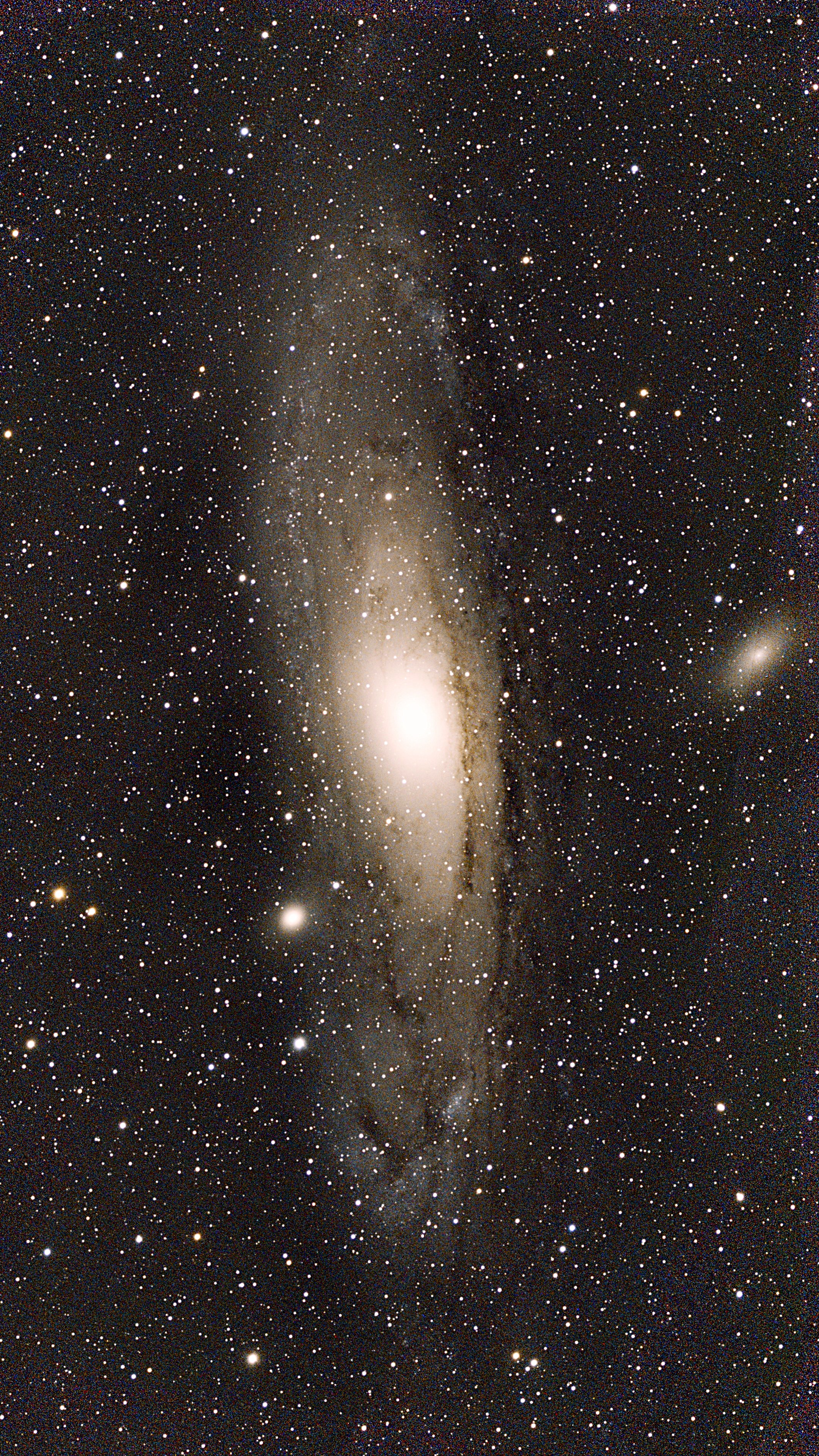 Andromeda galaxy mosaic